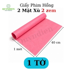 Giấy Phim Cách Điện Hồng Dày 0.2mm