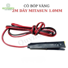 Công Tắc Cò Bóp Vàng Tiếp Điểm Đồng Dày Alampaa + Dây Dài 2m