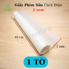 Giấy Phim Sữa Cách Điện 2 Mặt Bóng Dày 0.2mm