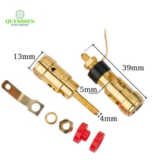 Trạm Loa Dạng Nhấn Mạ Vàng Loại Lớn