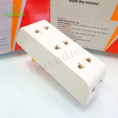 Đầu nối thông minh cổ xoay 5 cửa P25 trắng