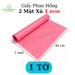 Giấy Phim Cách Điện Hồng Dày 0.3mm