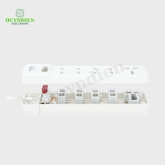 Ổ Cắm Lõi Sứ Chống Cháy 2200W 4M2-5 Vỏ Nhựa ABS Chống Vỡ