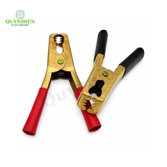 Kẹp Bình Ắc Quy 100A Đồng Nguyên Chất Đỏ Đen