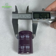 TỤ LỘC NGUỒN - TỤ HÓA NÂU 470uF 450V