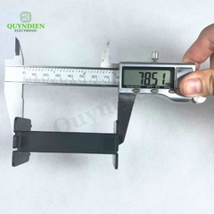 Lõi Nhựa Vuông Dài 78mm Quấn Cuộn Cảm Phân Tần Loa - Màu Trắng Trong