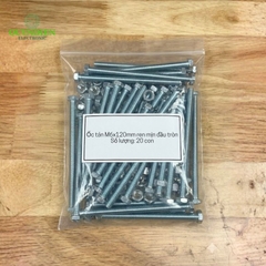 Ốc Vít M6x120mm Có Kèm Tán