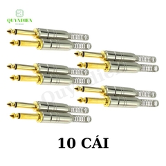 Rắc mic 6 li xi vàng  loại tốt mono Đuôi lò xo