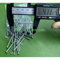 Ốc vít tán M3 3ly dài 4cm ( túi 200g ) 90 con