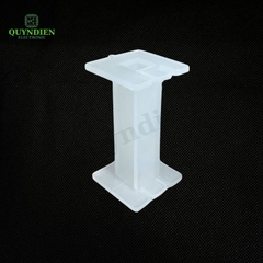 Lõi Nhựa Vuông Dài 50mm Quấn Cuộn Cảm Phân Tần Loa - Màu Trắng Trong