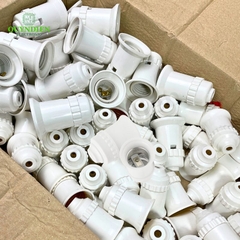 Đui Đèn Siêu Chịu Tải Đ250W Nhựa Pha Sứ, Ren Nhôm Biến Cứng, Chịu Nhiệt