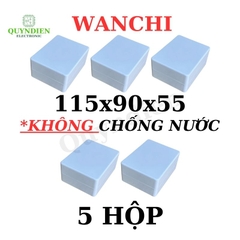 Hộp Nhựa ABS WANCHI 115x90x55mm Màu Trắng