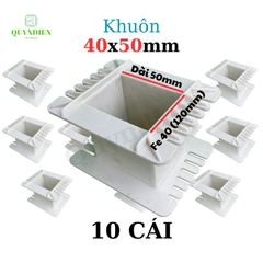 Khuôn nhựa quấn biến áp Fe silic 40x50mm