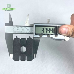 Lõi Nhựa Vuông Dài 78mm Quấn Cuộn Cảm Phân Tần Loa - Màu Trắng Trong