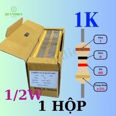 Điện trở Đài Loan 1/2W - 1K