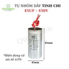 Tụ Nhôm Dây 45uF - 450V