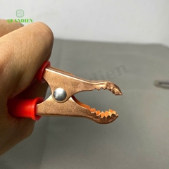 Kẹp Ắc Quy mạ đồng 50Ampe Đỏ Đen