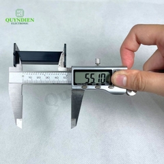 Lõi Nhựa Vuông Dài 60mm Quấn Cuộn Cảm Phân Tần Loa - Màu Đen