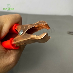 Kẹp Ắc Quy mạ đồng 50Ampe Đỏ Đen