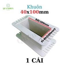 Khuôn nhựa quấn biến áp Fe silic 40x100mm