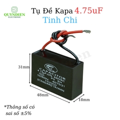 Tụ Đề Kapa 4.75uF ±5% 450VAC Tinh Chi