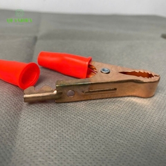 Kẹp Ắc Quy mạ đồng 50Ampe Đỏ Đen