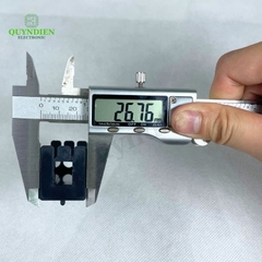 Lõi Nhựa Vuông Dài 60mm Quấn Cuộn Cảm Phân Tần Loa - Màu Đen