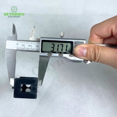 Lõi Nhựa Vuông Dài 60mm Quấn Cuộn Cảm Phân Tần Loa - Màu Đen