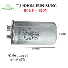 Tụ Nhôm Kapa EUN SUNG 80uF 450V