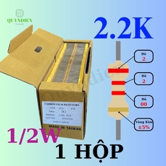 Điện trở Đài Loan 1/2W - 2K2