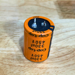 Tụ Lọc Nguồn 330uf 450V DC tụ hóa Cap-Top mới