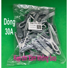 Kẹp Bình ắc quy có bao kẹp chì xám tốt loại 1 (túi 10 cặp)