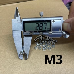 Tán đai ốc M3 M4 M5 M6 giá 100 con - Linhkien HCM