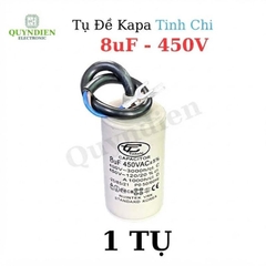 Tụ Đề Máy Bơm Nước 8uF 450VAC Tinh Chi