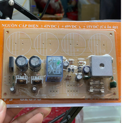 Bo nguồn 4 tụ dùng cho bo khuếch đại công suất