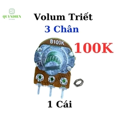 Volum biến trở Triết áp đơn WH148 B100K