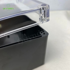 Hộp Nhựa Vy Anh 265x185x95mm Màu Đen Nắp Trong