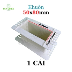 Khuôn nhựa quấn biến áp Fe silic 50x80mm