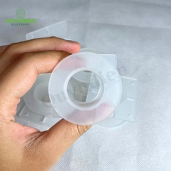 Lõi Nhựa Vuông Tròn 55 Quấn Cuộn Cảm Phân Tần Loa - Màu Trắng Trong
