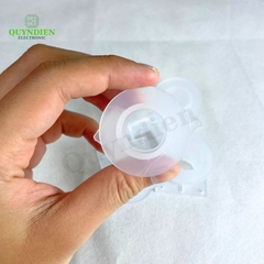 Lõi Nhựa Vuông Tròn 40 Quấn Cuộn Cảm Phân Tần Loa - Màu Trắng Trong
