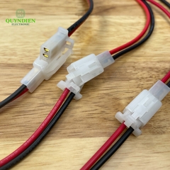 Jack Nối Dây Điện Đực Cái 2 PIN 2.8mm Cho Xe Máy Ô Tô