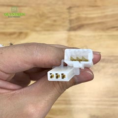 Jack Nối Dây Điện Đực Cái 3 PIN 2.8mm Cho Xe Máy Ô Tô