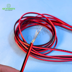 Dây Tín Hiệu Đôi AV 24AWG Đỏ Đen – Chống Nhiễu, Bền Bỉ, Chuẩn RoHS