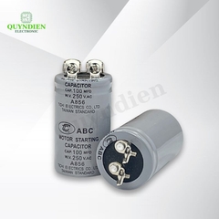 Tụ Đề Khởi Động Motor 100uF 250VAC Tụ Kapa TinhChi ABC