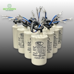 Tụ Đề Máy Bơm Nước 20uF 450V Tụ Kapa Tinh Chi