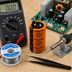 Tụ Lọc Nguồn 220uF 450V DC