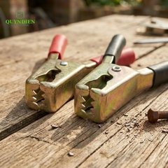 Kẹp Bình Ắc Quy 100A Thép Không Gỉ Đỏ Đen