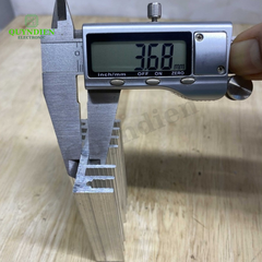 Nhôm tản nhiệt 2 tầng 7 cánh dài 1mét nhôm 2 vế 1000x44x29mm