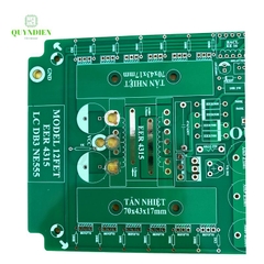 PCB bo mạch kích điện 12 fet LC DB3 NE555 + Dao Động KA3525 Biến áp máy hàn Phíp FR4