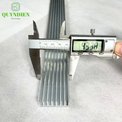 Nhôm Tản Nhiệt 8 Cánh Nhỏ Dài 1 mét 1000x43x17mm